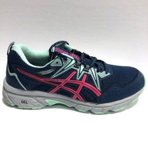 ASICS Women's Navy Pink Running Shoe